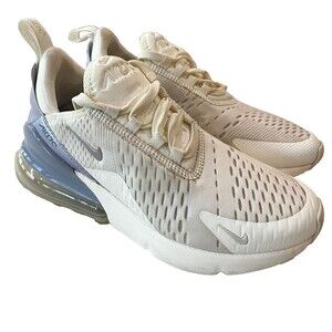 Nike Air Max 270 White Sail Oxygen Purple Low Trainers Sneakers Womens Size 6